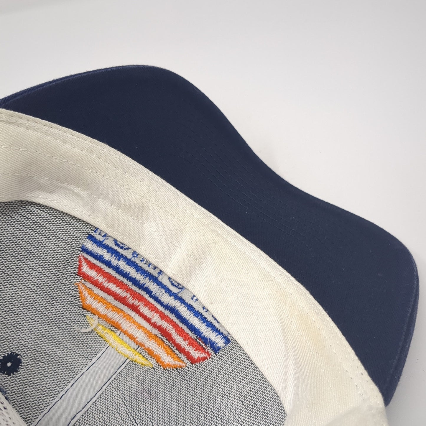 Young Life Snapback Trucker Hat Blue One Size Adjustable Mesh Back Ouray