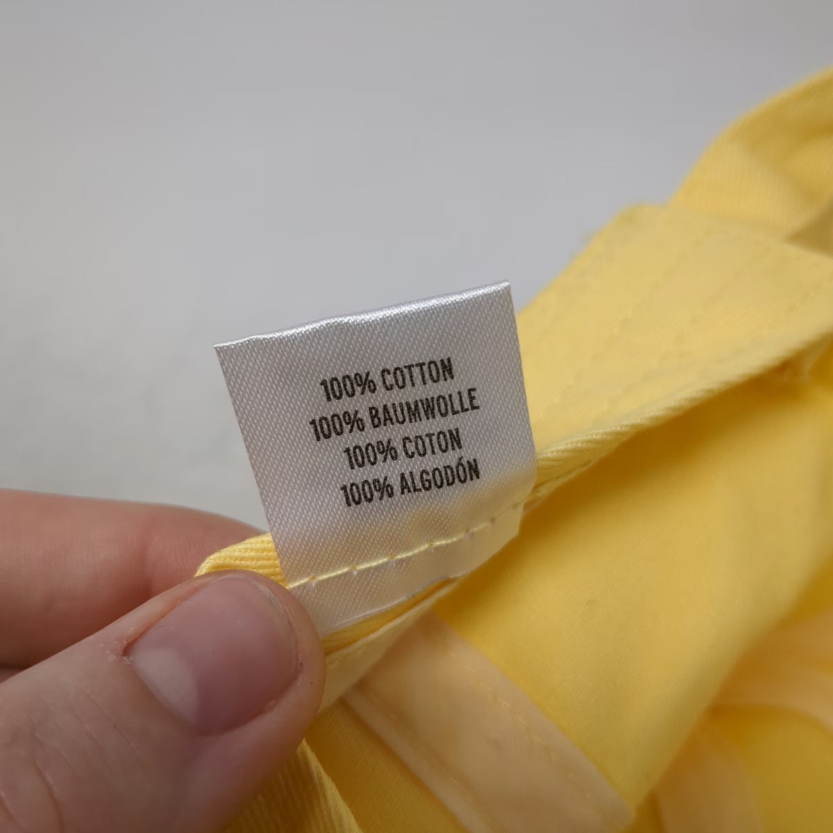 American Needle 2019 Masters Baseball Cap Yellow One Size Cotton Hat Slideback