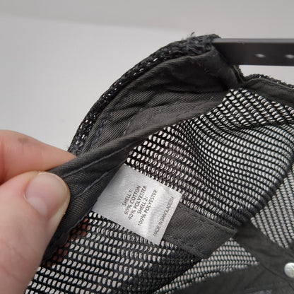 Stoltz Snapback Trucker Hat Gray M/L Adjustable Mesh Back 6 Panel Richardson