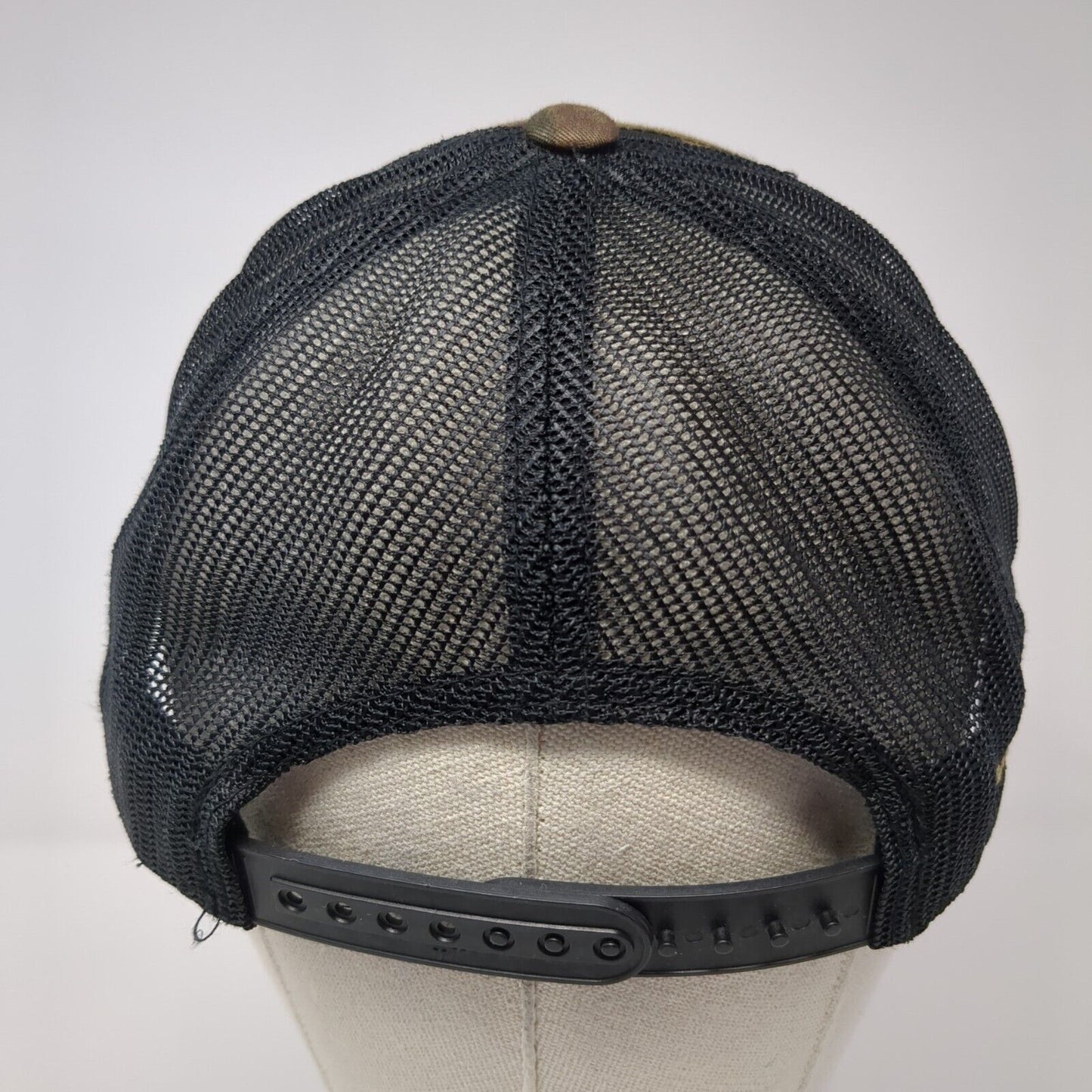 New Image Snapback Trucker Hat Camouflage OS Adjustable Embroidered Yupoong