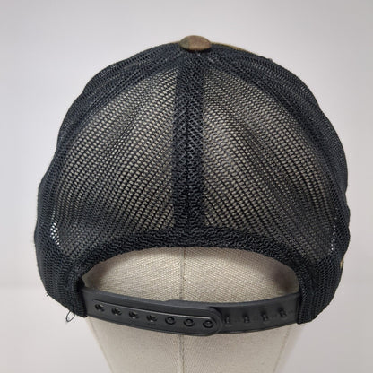 New Image Snapback Trucker Hat Camouflage OS Adjustable Embroidered Yupoong