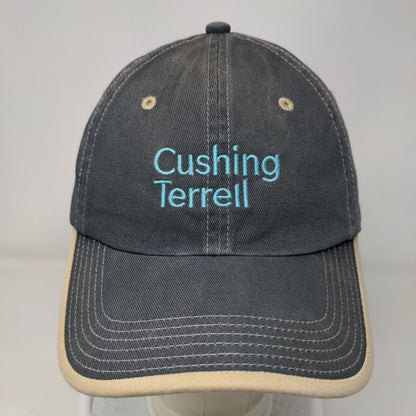 Cushing Terrell Strapback Hat Blue OSFA Adjustable Embroidered Port Authority