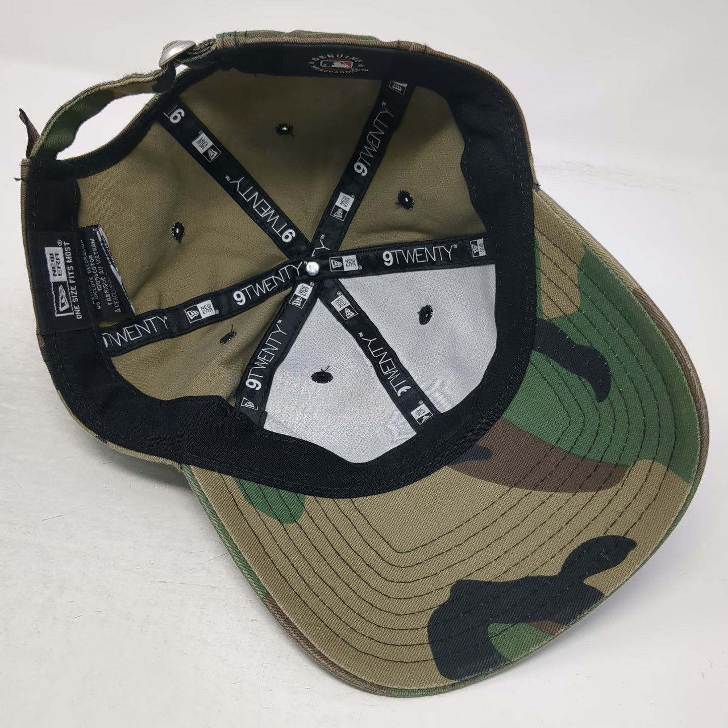 Pittsburgh Pirates MLB New Era Baseball Cap Green Camo One Size 9TWENTY Hat