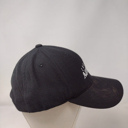 Ink X Bones Athl Dept Snapback Hat Black OS Adjustable The Classics Yupoong