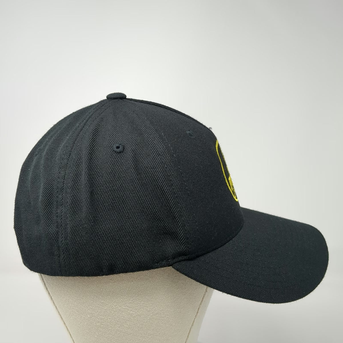 Yupoong 5 Panel Black One Size Idaho Pizza Company Snapback Hat Embroidered