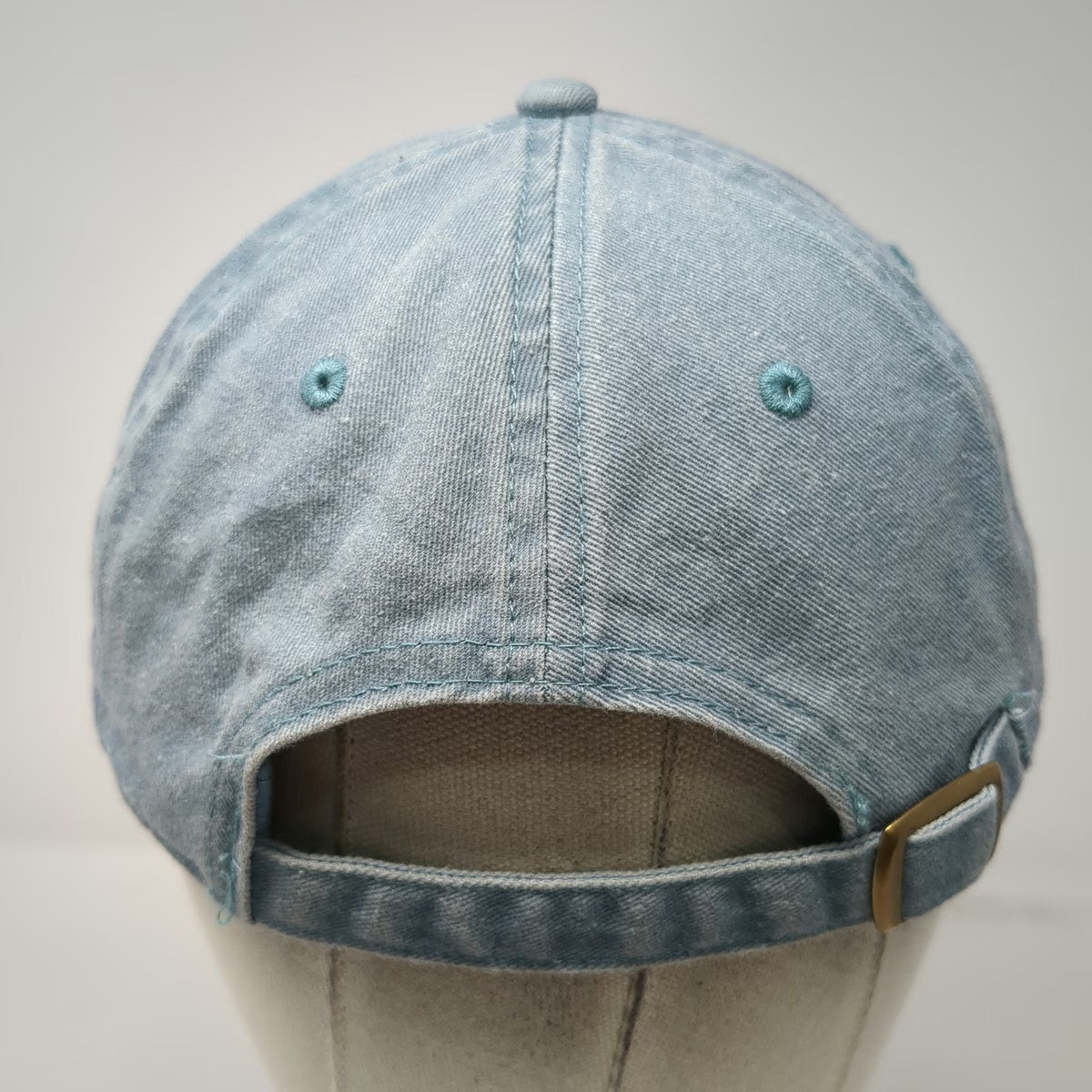 Authentic Pigment Baseball Cap Blue One Size Compass Bible Church Slideback Hat