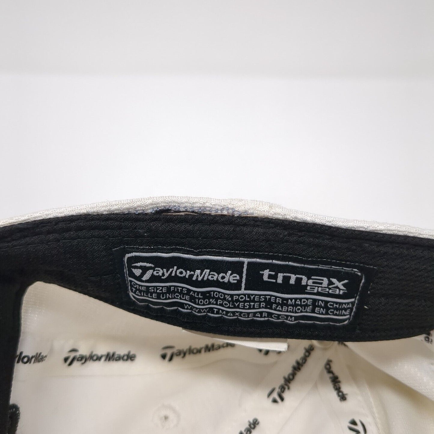 TaylorMade Burner R11 Slideback Golf Hat White One Size Adjustable Tmax Gear