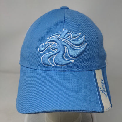 Leones Snapback Mesh Back Hat Blue Embroidered Logo Adjustable