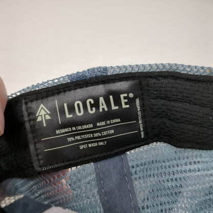 Locale Snapback Trucker Hat Multicolor One Size Adjustable Mesh Back 6 Panel