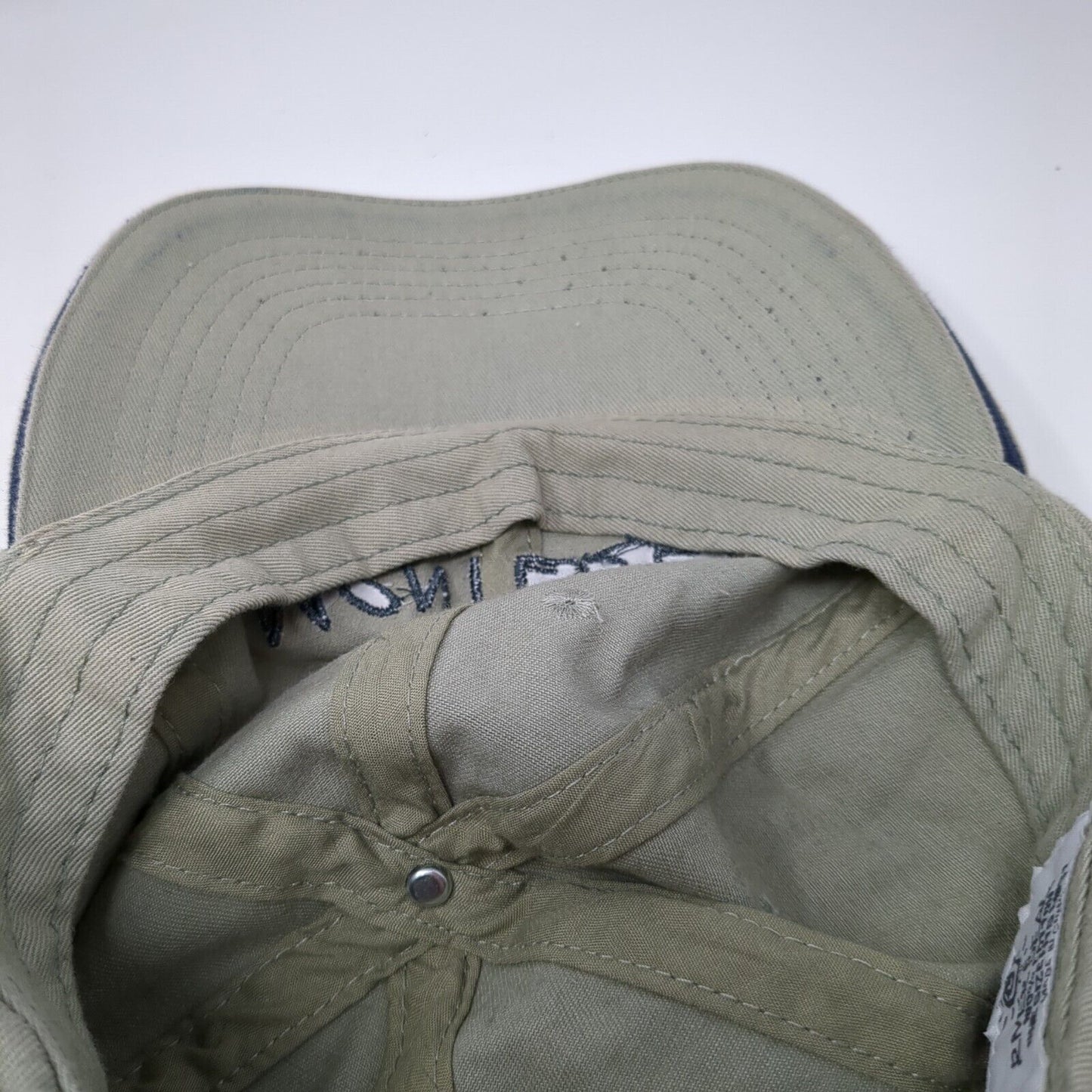 Monterey Slideback Hat Tan One Size Adjustable Embroidered River Beach