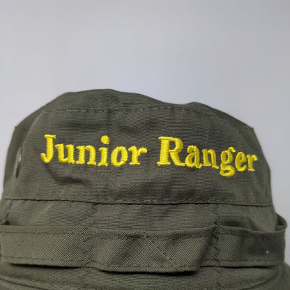 Wild Wild West Boy's Safari Bucket Hat Cotton Blend Green Size M