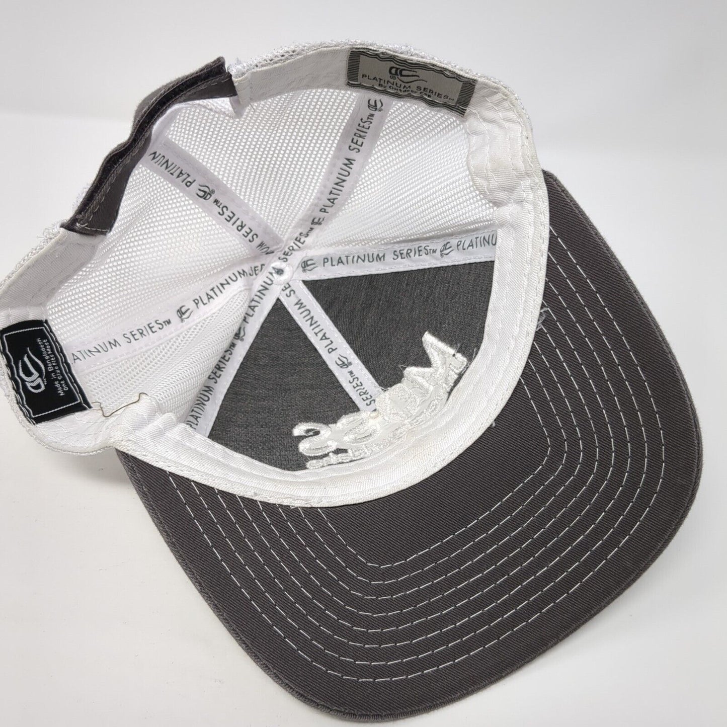 Moss University of Idaho College of Natural Resources Trucker Hat Gray OS Mesh