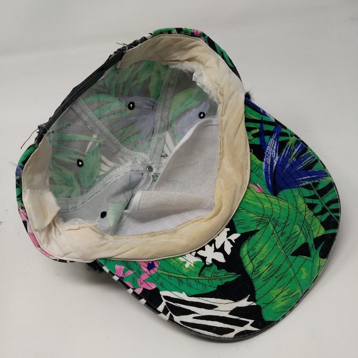 Unbranded Snapback Rope Hat Multi One Size Adjustable Floral Hawaiian