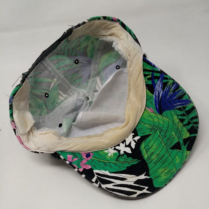 Unbranded Snapback Rope Hat Multi One Size Adjustable Floral Hawaiian