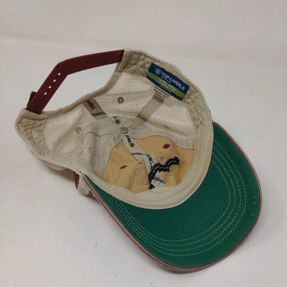 Top of the World Boy's Snapback Mesh Back Hat Red Florida State University Logo