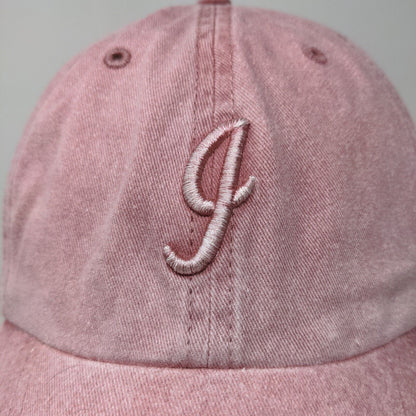 '47 Brand Women's Slideback Hat Pink Adjustable Embroidered Logo Cotton