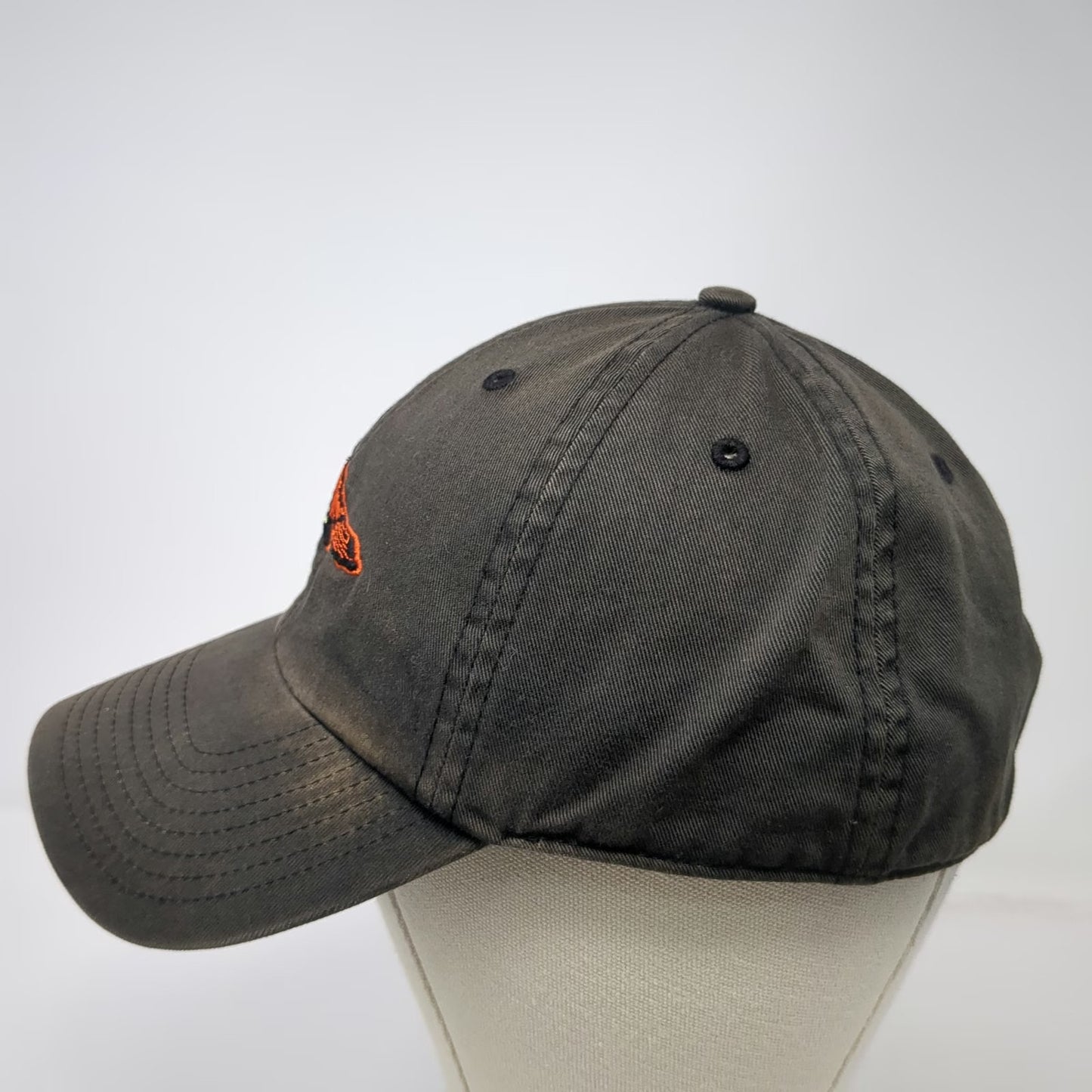 Twins Enterprise Baltimore Orioles MLB Baseball Cap Black L Fitted Logo Bird Hat