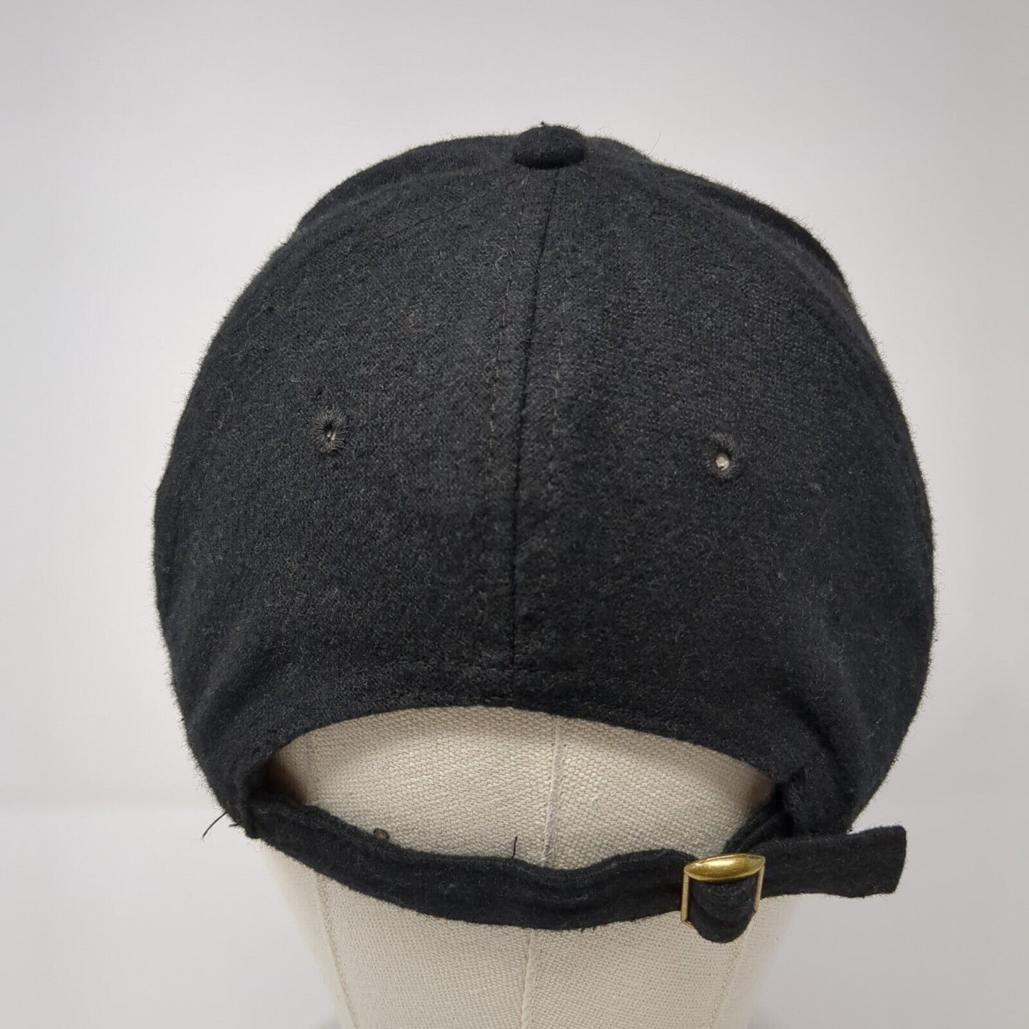 Unbranded Slideback Hat Black One Size Solid Blank 6 Panel Adjustable