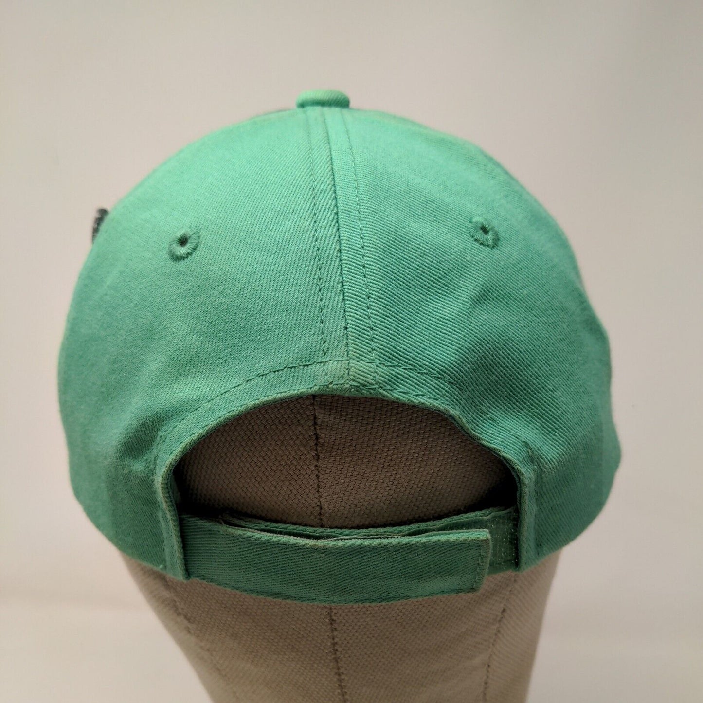 Lansdowne Men's Strapback Hat Green Adjustable Embroidered Logo Emerald Isle