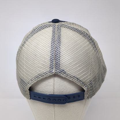 Western Son 10x Distilled Vodka Trucker Hat Blue One Size Mesh Back