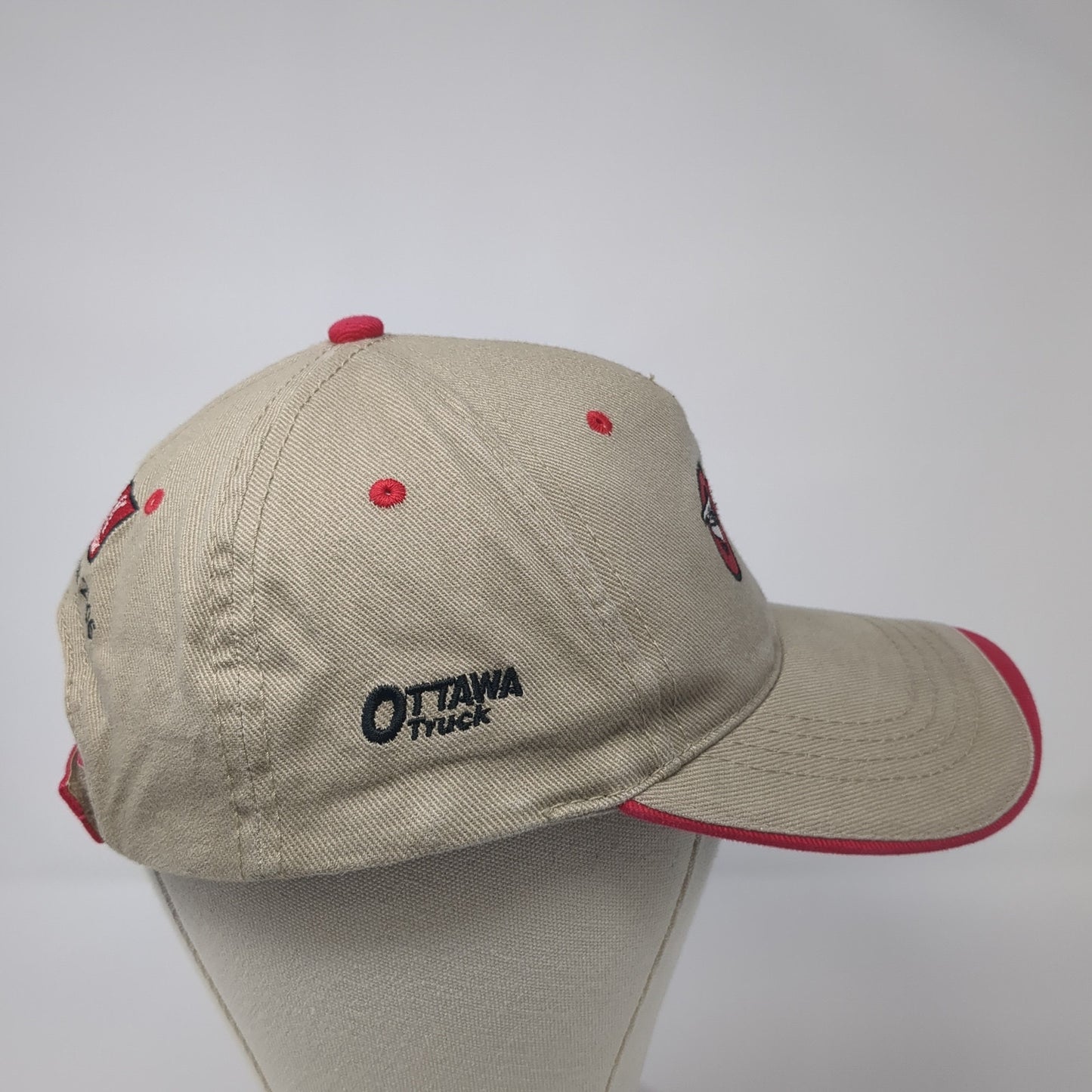 Ottawa Kalmar Strapback Hat Brown One Size Embroidered Cobra Outdoor