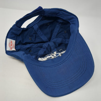 Bud Light 82 Strapback Hat Blue One Size Adjustable Embroidered 6 Panel