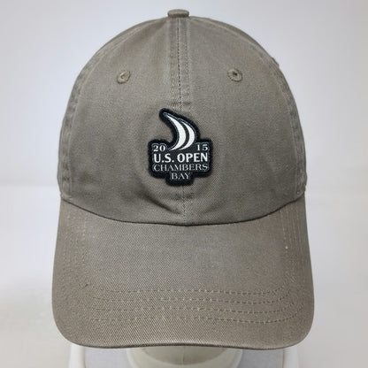 Ahead Baseball Cap Brown One Size 2015 U.S. Open Chambers Bay Golf Hat Slideback