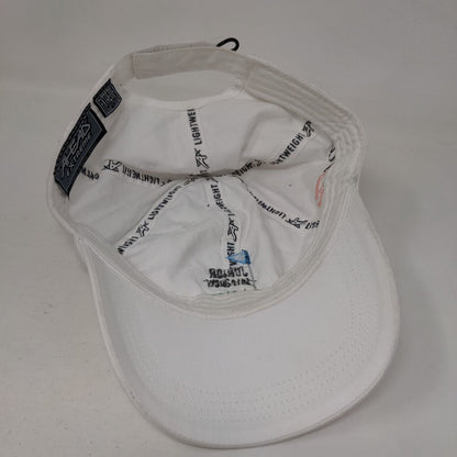 Junior Golf Show RSM Strapback Hat White One Size Embroidered Extreme Fit Ahead