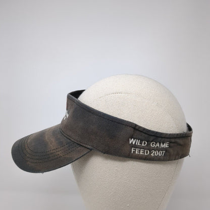 Washington Group International Strapback Sun Visor Hat Blue One Size