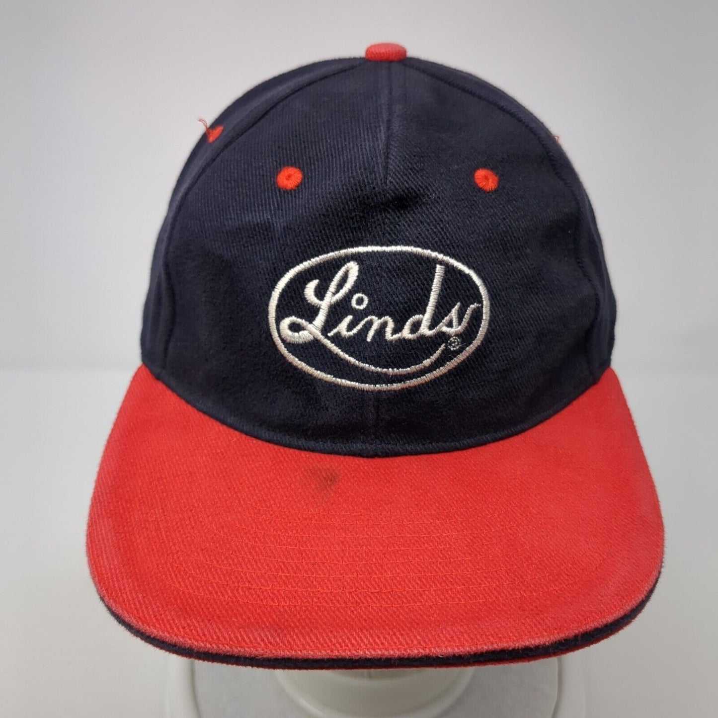 Linds When Pins Count Strapback Hat Multicolor One Size Adjustable Embroidered