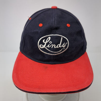 Linds When Pins Count Strapback Hat Multicolor One Size Adjustable Embroidered