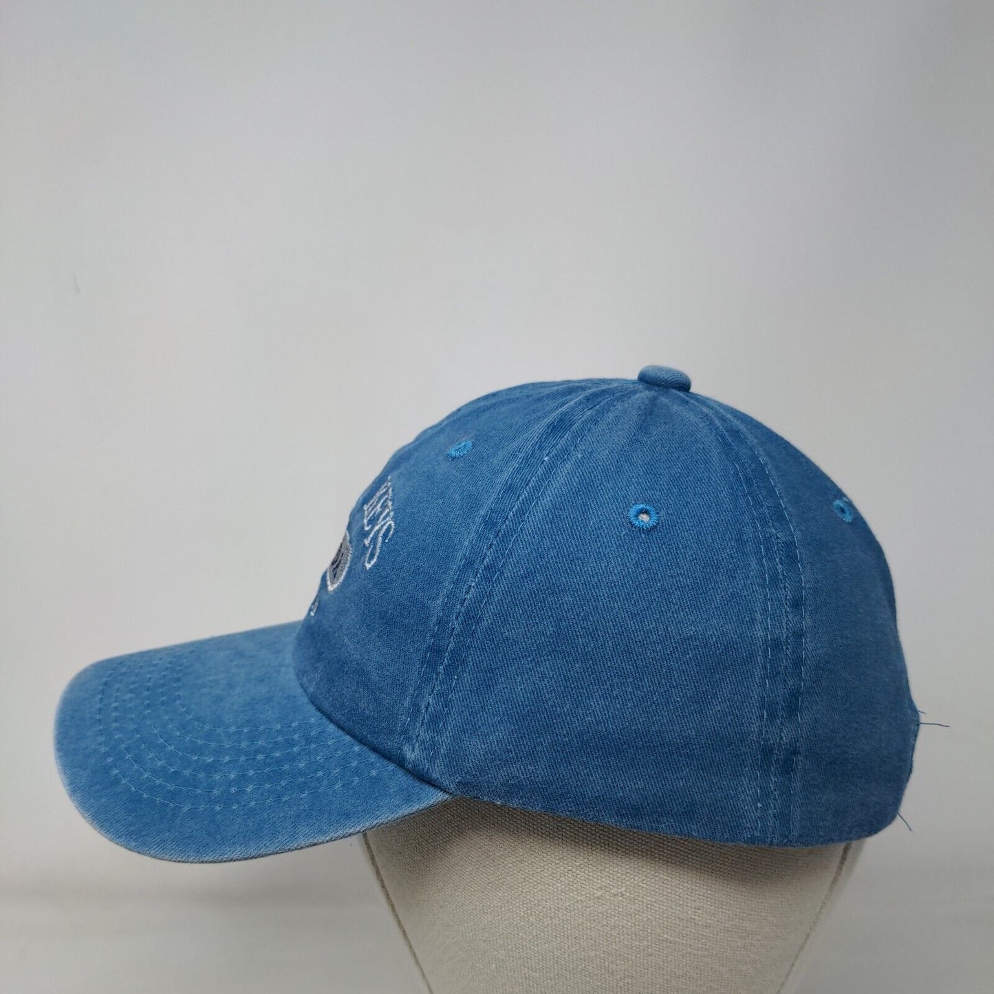 Florida Keys USA Slideback Hat Blue One Size Embroidered Sunkiss Kap