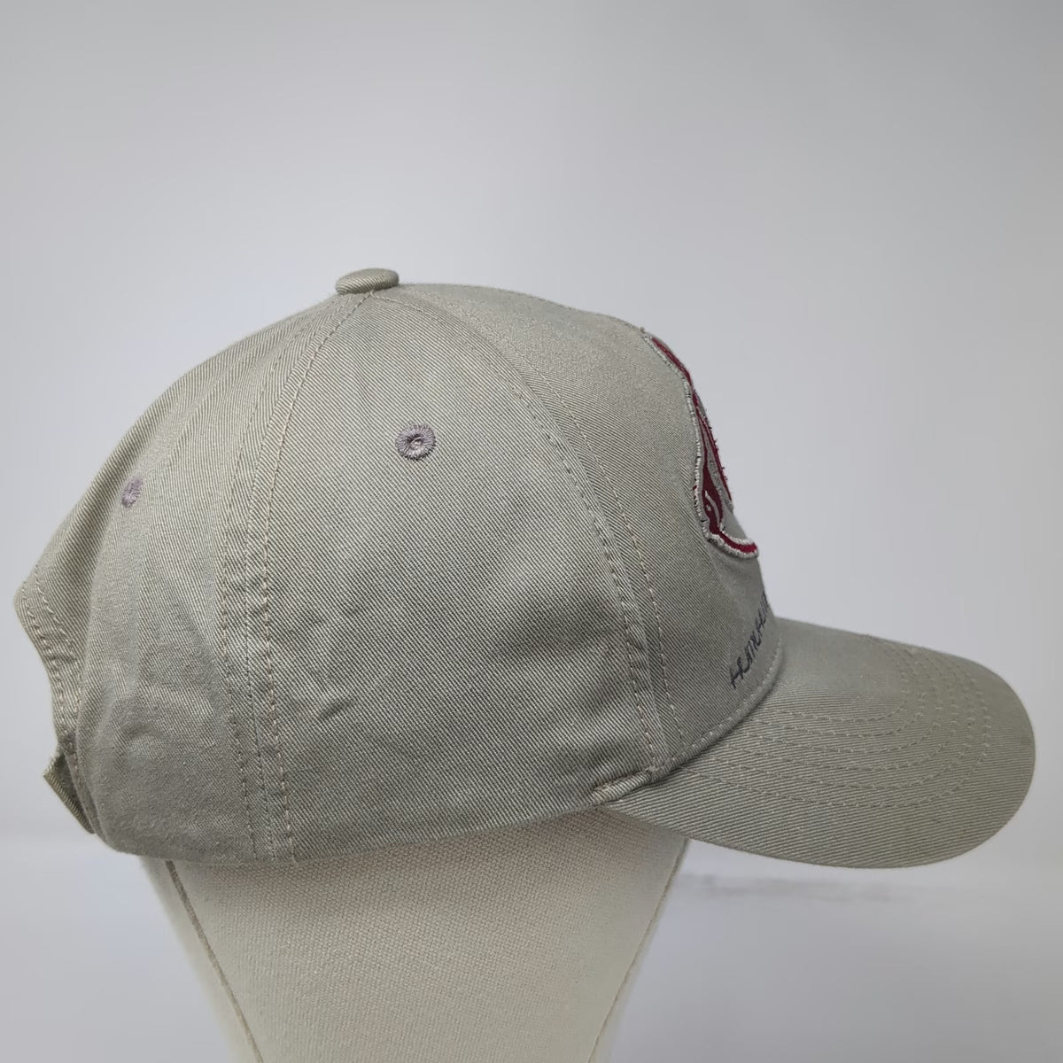 Hawaiian Headwear 5 Panel Beige One Size Humuhumunukunukuapuaa State Fish Hat