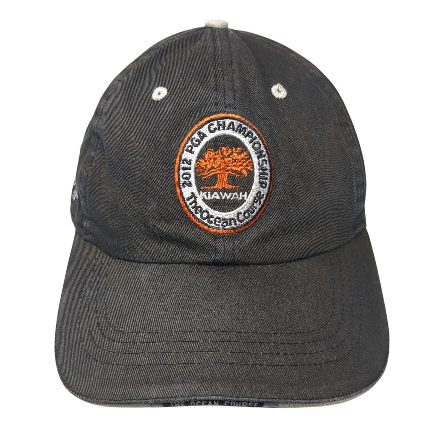 2012 PGA Championship The Ocean Course Baseball Cap Black OS Classic Cut Ahead