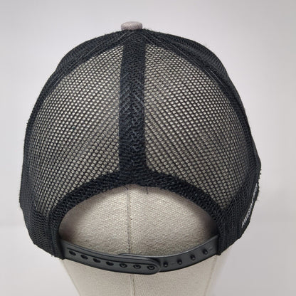 Sunriver Brewing Co. Oregon Snapback Trucker Hat Gray One Size Mesh Back Brewery