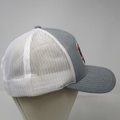 Richardson Yee Yee Apparel Co Trucker Hat Gray One Size Snapback Mesh Back Patch