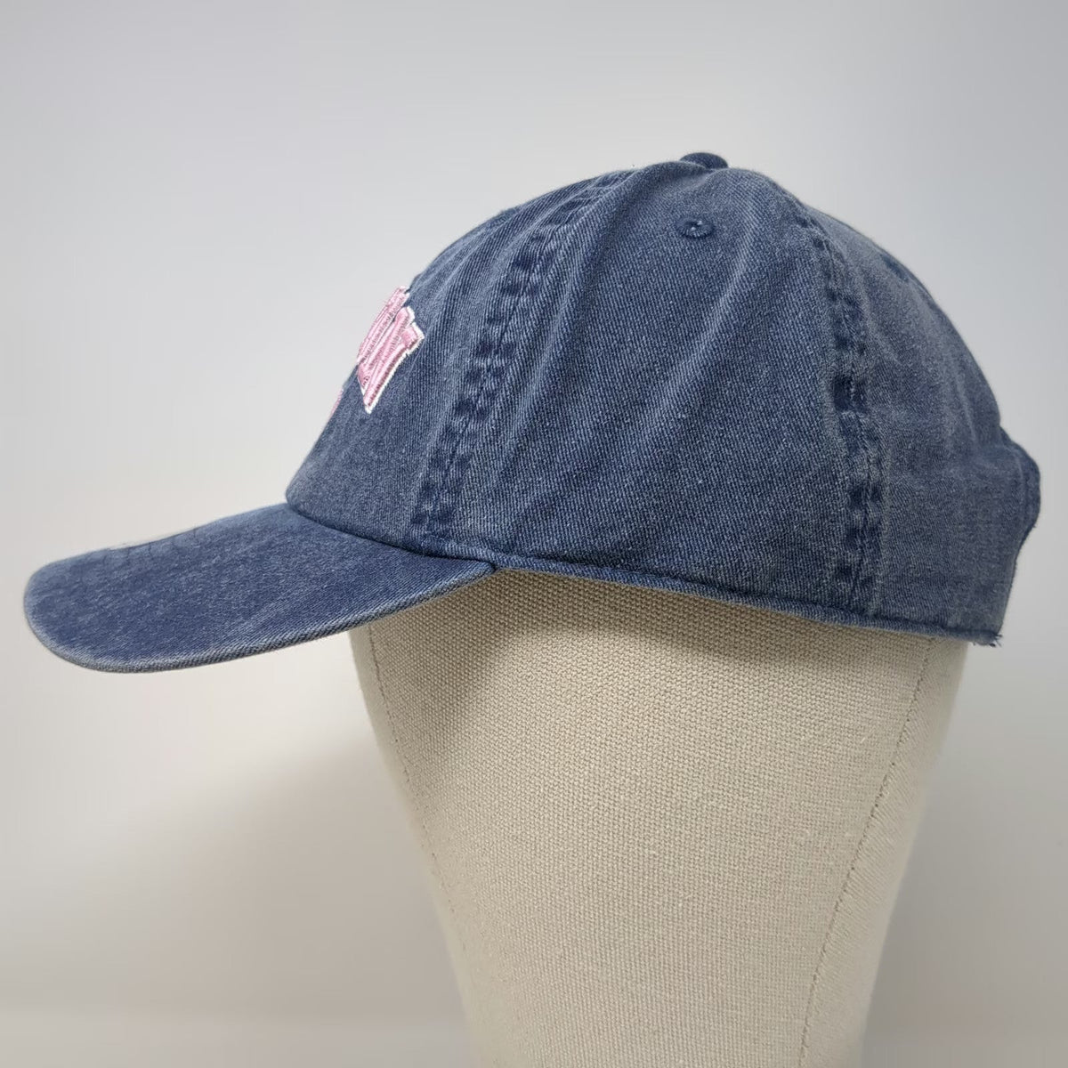 Bay State Apparel Baseball Cap Blue One Size Embroidered Boston Mass 1630 Hat
