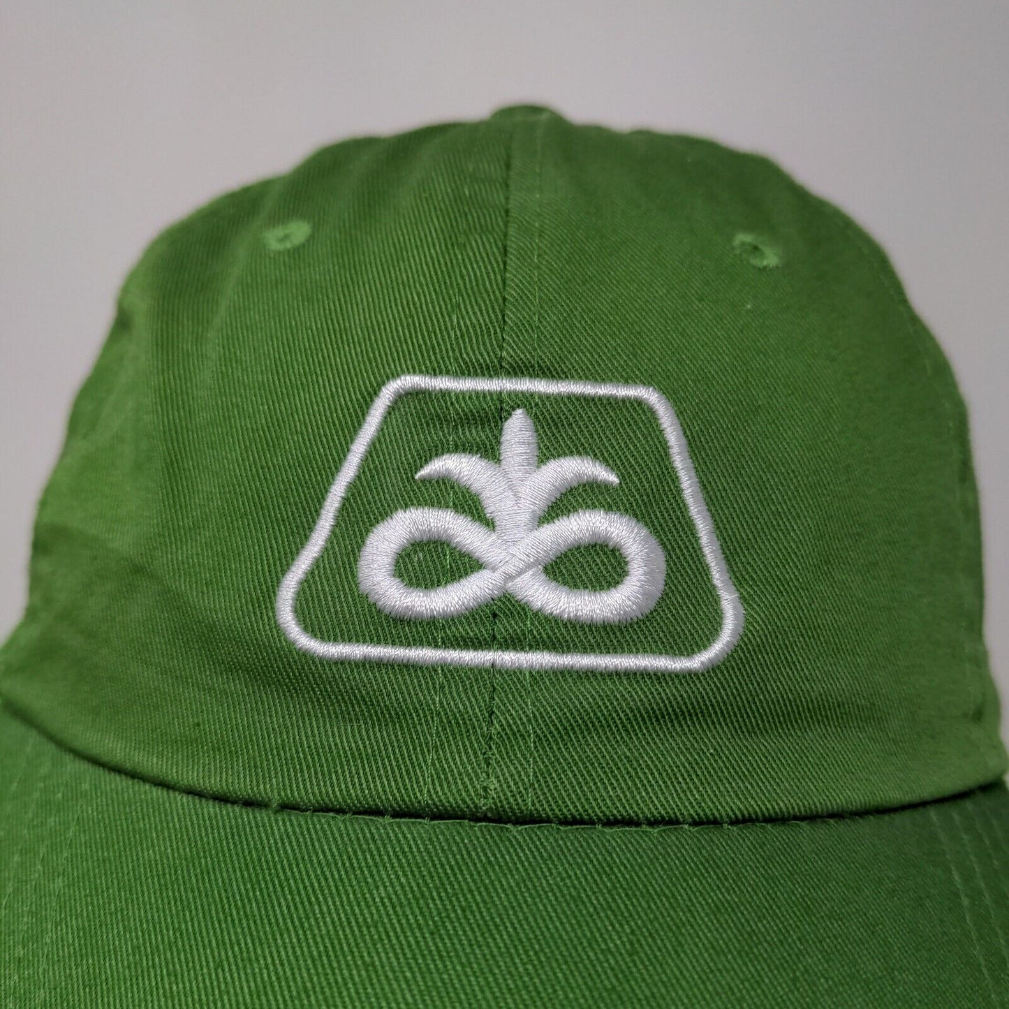 Pioneer Seed Men's Slideback Hat Adjustable Embroidered Logo 100% Cotton