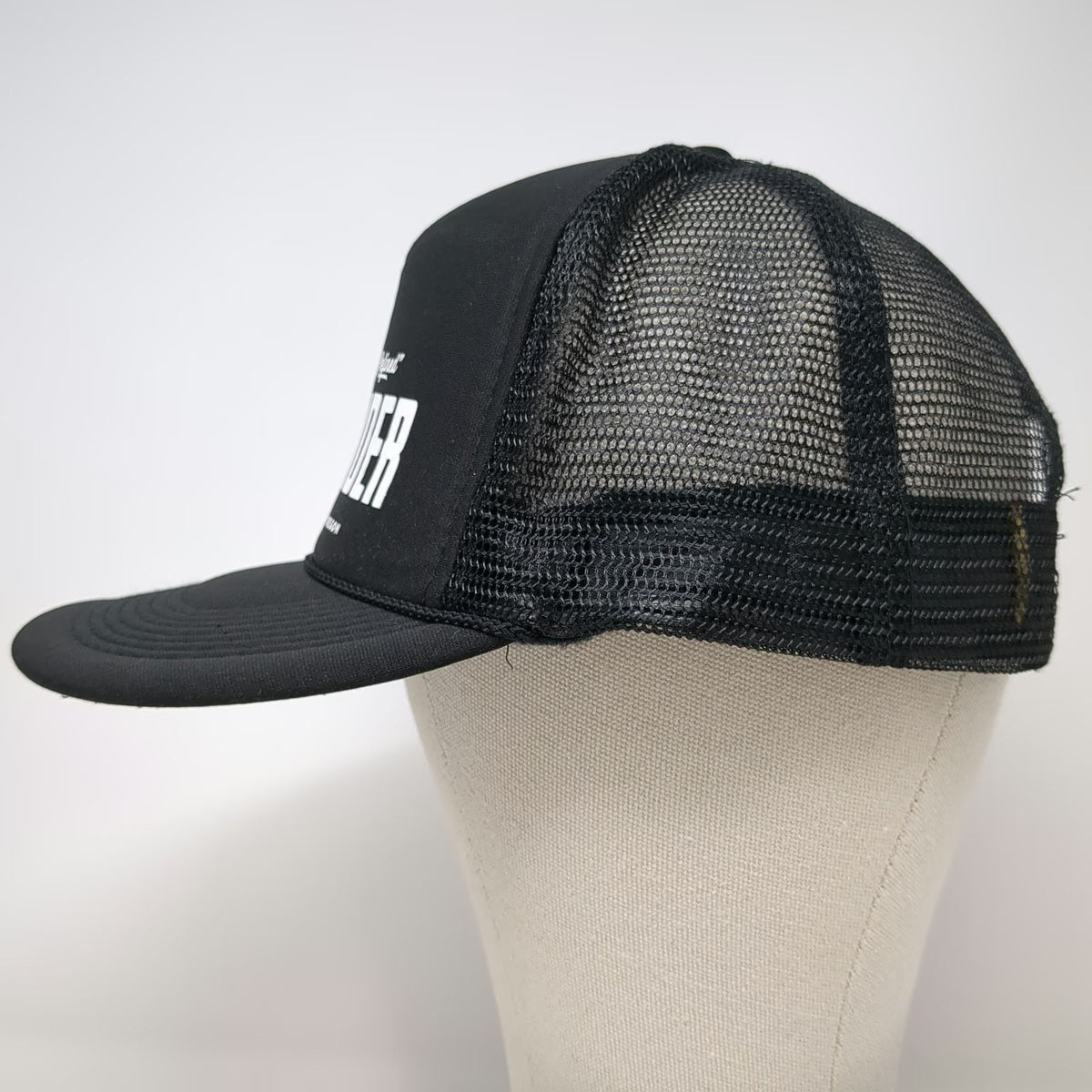 Otto Trucker Hat Black One Size Wayfinder Beer Portland Oregon Brewery Snapback