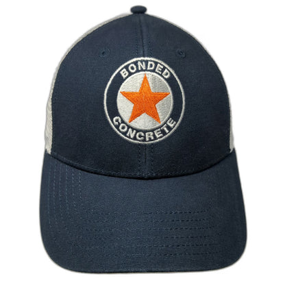 The North Face Trucker Hat Blue One Size Bonded Concrete Star Mesh Snapback