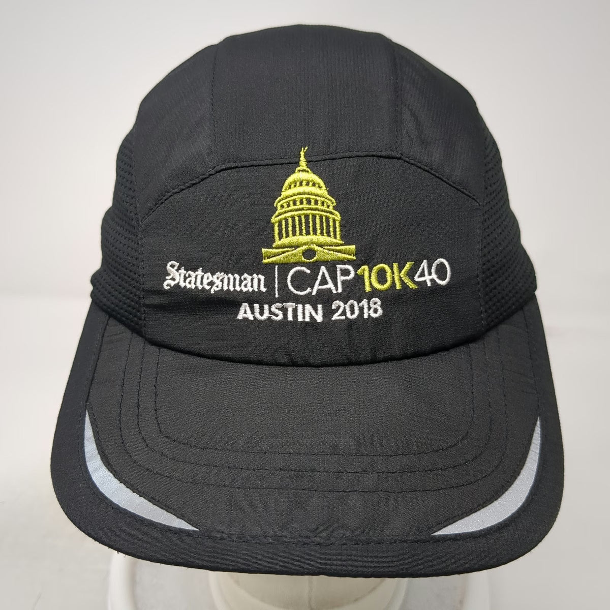 Fury Baseball Cap Black One Size Austin 2018 Statesman Cap10K 5 Panel Reflective