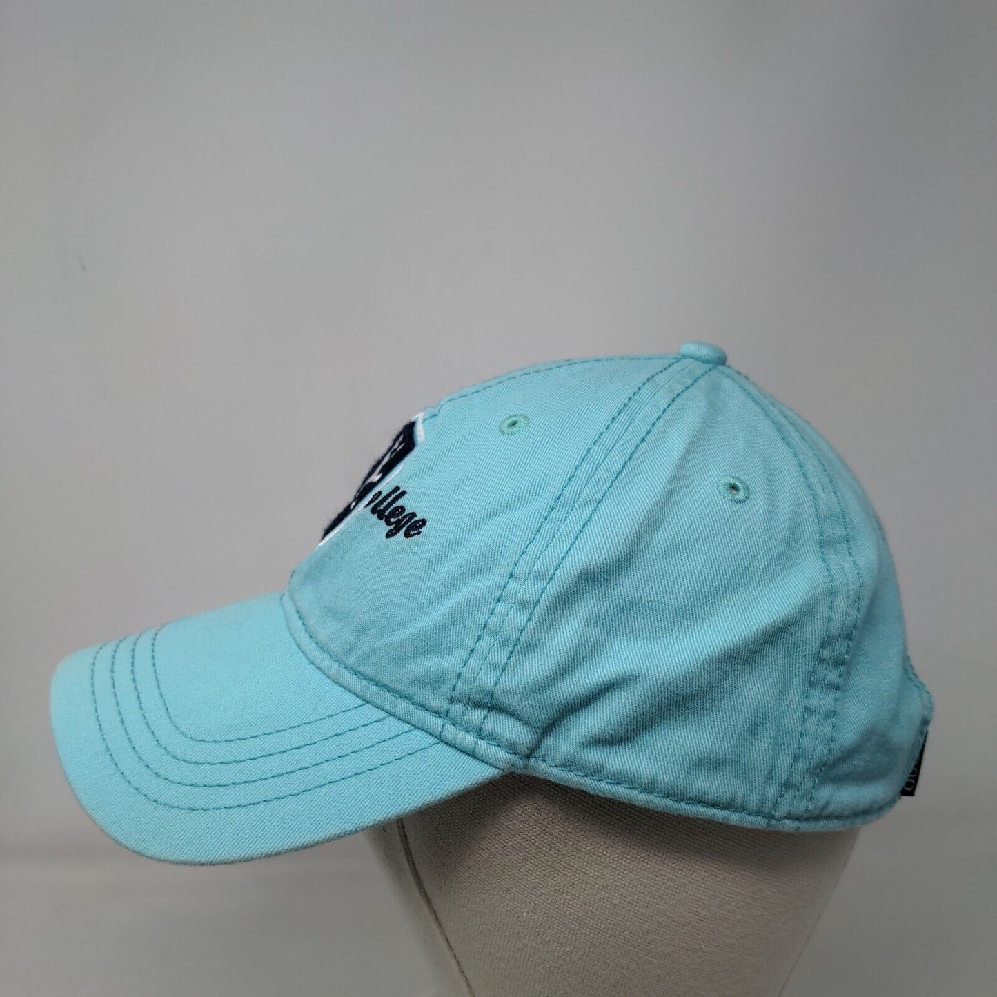 Flagler College Strapback Hat Blue One Size Embroidered 6 Panel Ouray