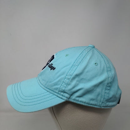 Flagler College Strapback Hat Blue One Size Embroidered 6 Panel Ouray