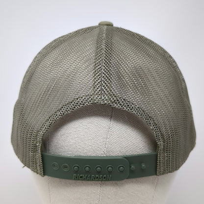 Richardson Trucker Hat Green One Size White Dog Brewing Company Mesh Snapback
