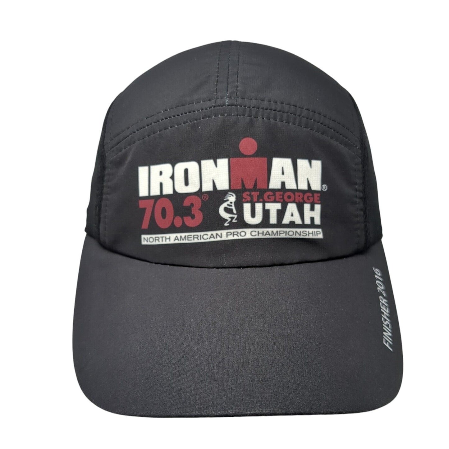 Ironman 70.3 St George Utah North American Pro Championship 5 Panel Cap Black OS