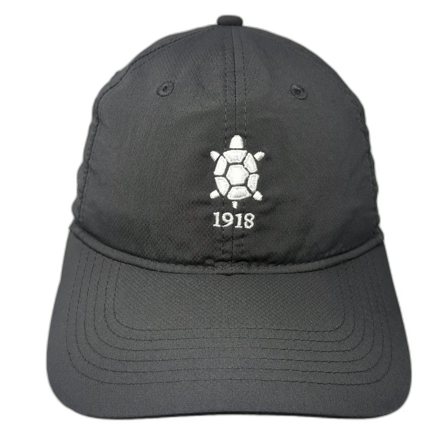 Ahead Baseball Cap Gray One Size Performance Turtle 1918 Golf Strapback Hat
