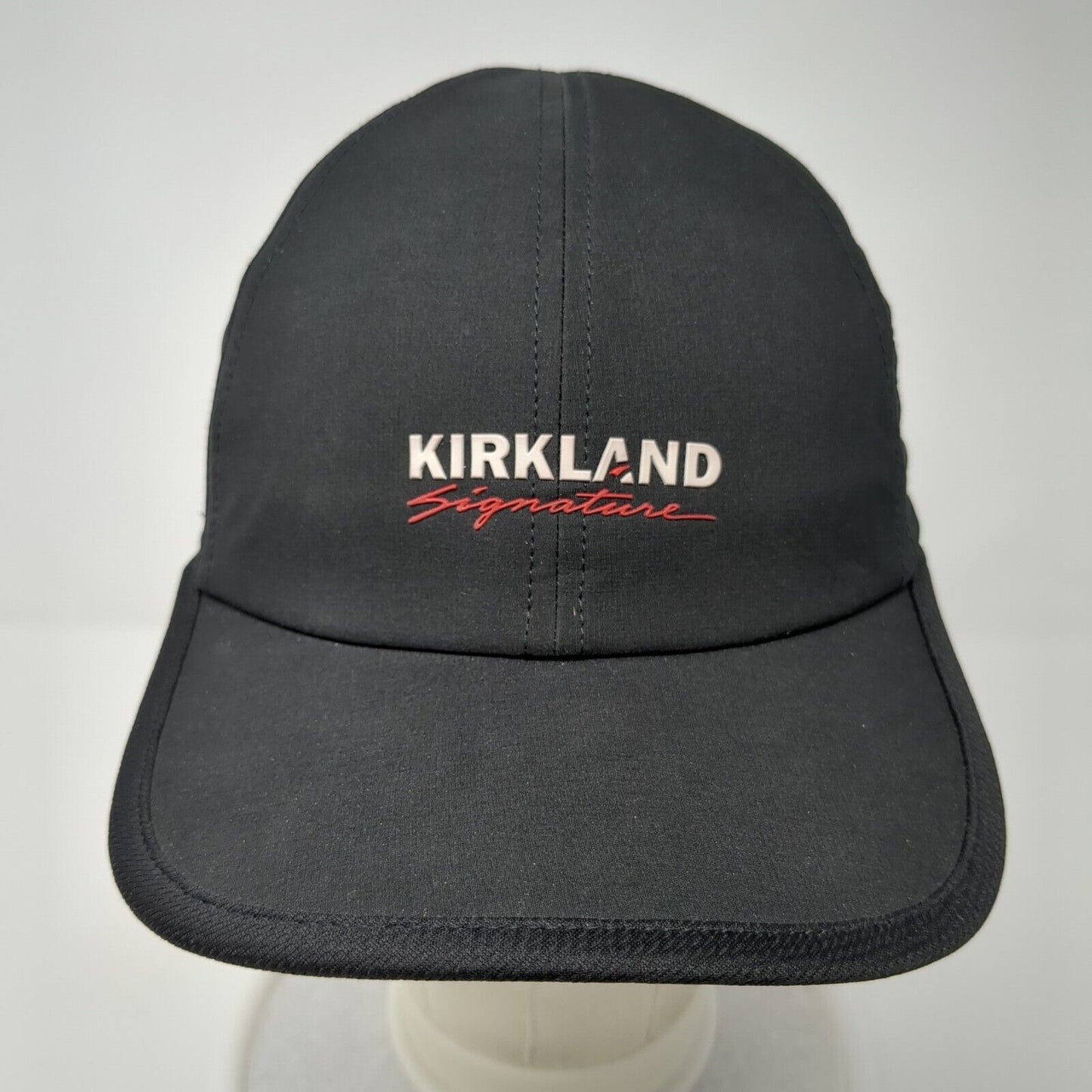 Kirkland Signature Strapback Hat Black One Size Adjustable Perforated