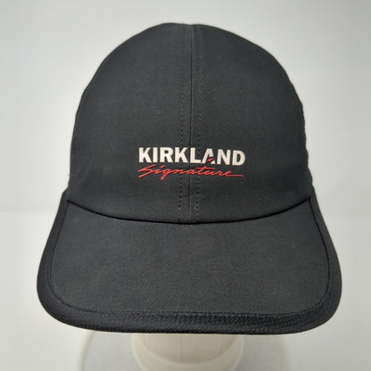 Kirkland Signature Strapback Hat Black One Size Adjustable Perforated