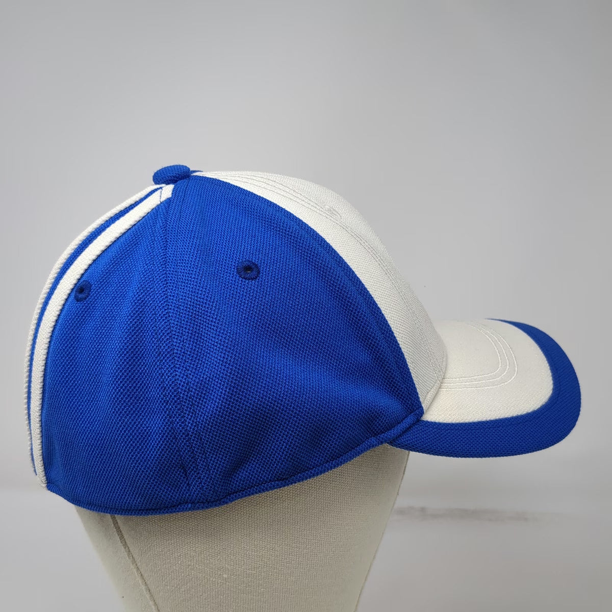 Chelsea Soccer-International Adidas Cap Blue White L A-Flex Three Stripes Hat