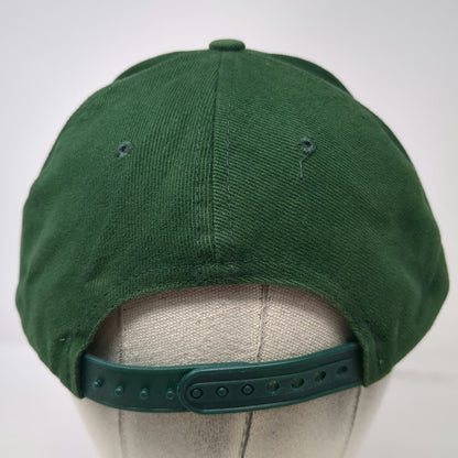 Head Start Snapback Green Hat One Size Sesame Street Elmo Embroidery Character